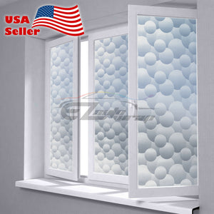 Frosted Bubblue Glass Window Film 5045