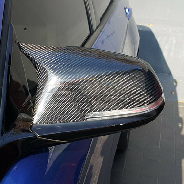2013-2017 BMW Real Carbon Fiber Side Mirror Covers PC-MC08