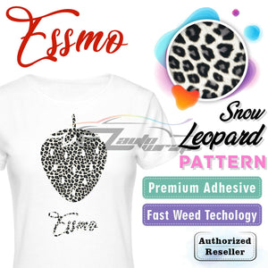 ESSMO™ Snow Leopard Pattern Heat Transfer Vinyl HTV SP25