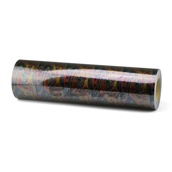 ESSMO™ Holographic Rainbow Wave Pattern Heat Transfer Vinyl HTV SP15