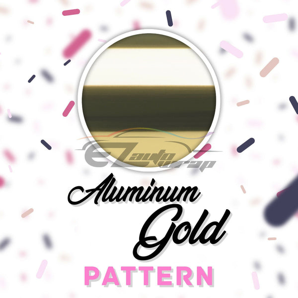 ESSMO™ Aluminum Gold Pattern Heat Transfer Vinyl HTV SP01
