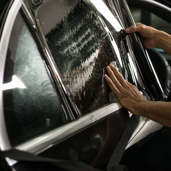 30" Uncut Charcoal Black Window Tint Film VLT 5% - 50%