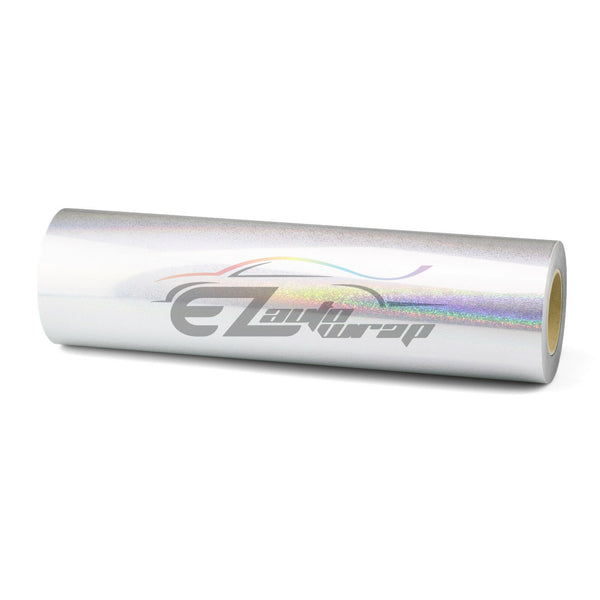 ESSMO™ Silver Holographic Glitter Pattern Heat Transfer Vinyl HTV SP22