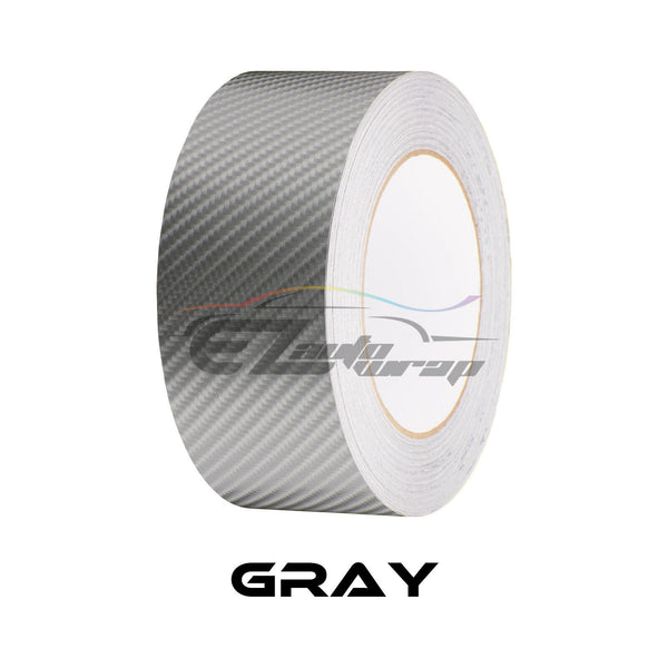 Racing Stripe 4D Carbon Fiber Semi Gloss 2" 4" 6" 8" 10" 12" / 50FT