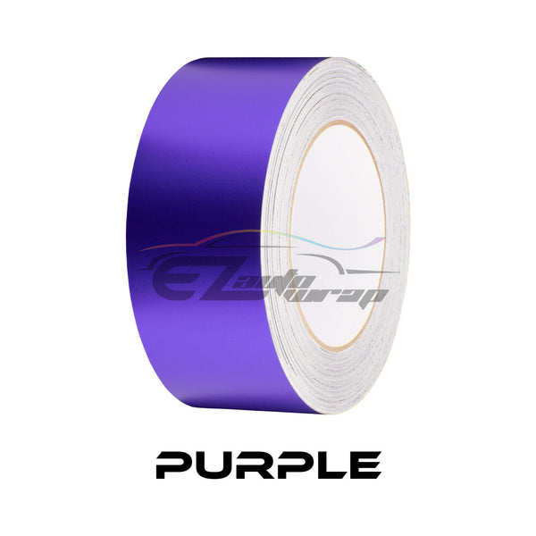 Racing Stripe Satin Chrome 2" 4" 6" 8" 10" 12" / 50FT