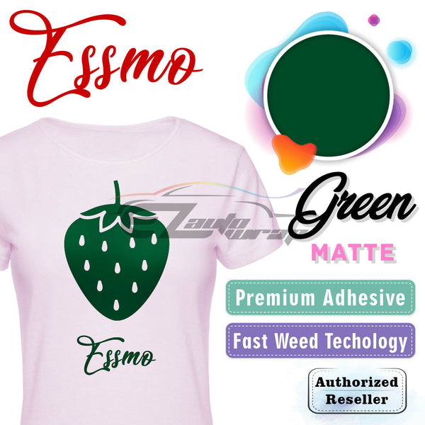 ESSMO™ Green Matte Solid Heat Transfer Vinyl HTV DP20