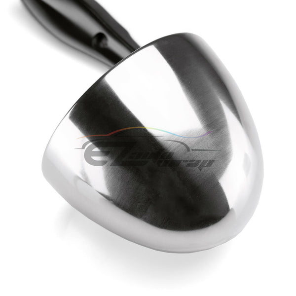 Universal Chrome Hotrod Muscle Car Style Side Mirror Set Both Driver & Passenger PC-MI28 Chrome
