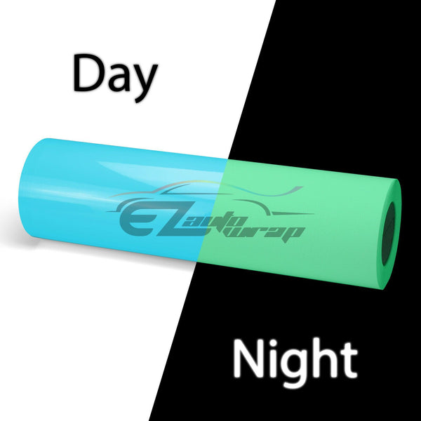 Essmo™ Glow in the Dark Light Blue Heat Transfer Vinyl HTV GD07