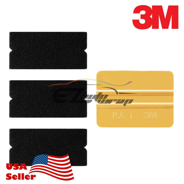 3M Gold Squeegee Tips x3 Vinyl Wrap Kit