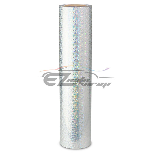 ESSMO™ Holographic Crystal Silver Pattern Heat Transfer Vinyl HTV SP08