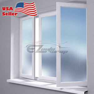 Frosted Clear Carbon Fiber Glass Window Film