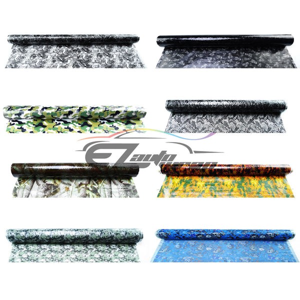 19"x38" Hydrographic Film Fire Flame #18
