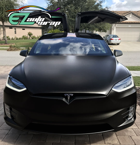 Avery Dennison SW900 Satin Black Vinyl Wrap