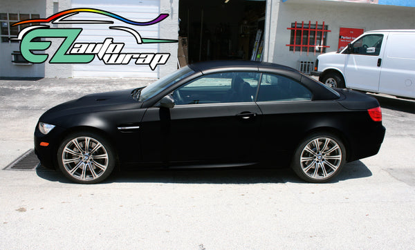 Avery Dennison SW900 Satin Black Vinyl Wrap